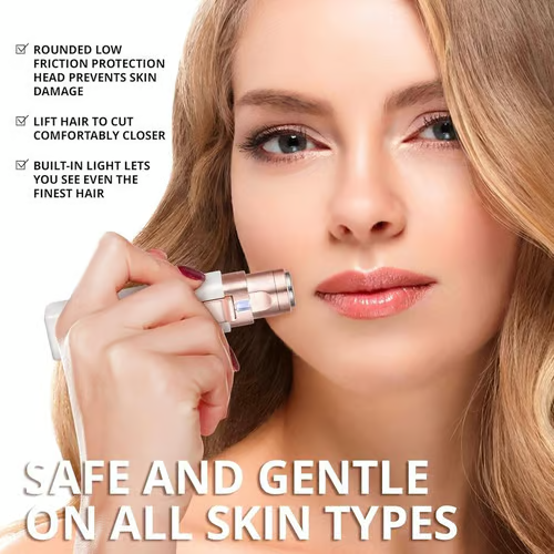 š„Last Day 49% OFFš„2-in-1 Women's Eyebrow and Facial Hair Removal Device