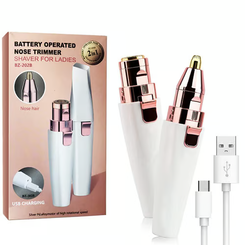 š„Last Day 49% OFFš„2-in-1 Women's Eyebrow and Facial Hair Removal Device