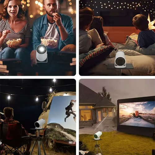 🎥✨Portable Smart Projector –4K Home Cinema & Outdoor Projector