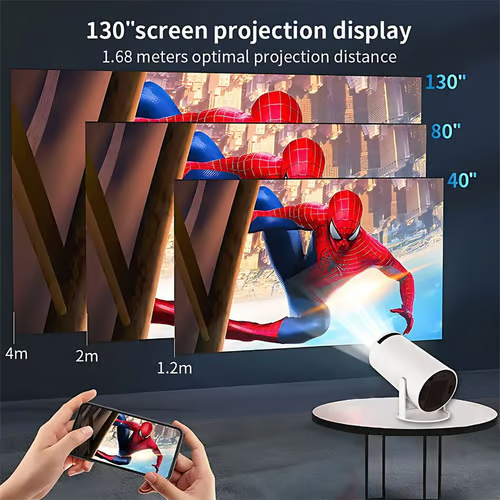 🎥✨Portable Smart Projector –4K Home Cinema & Outdoor Projector