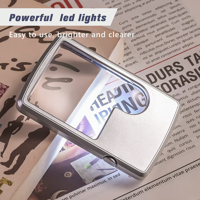 🔎Magnifying Glass Reading Tool With LED Light