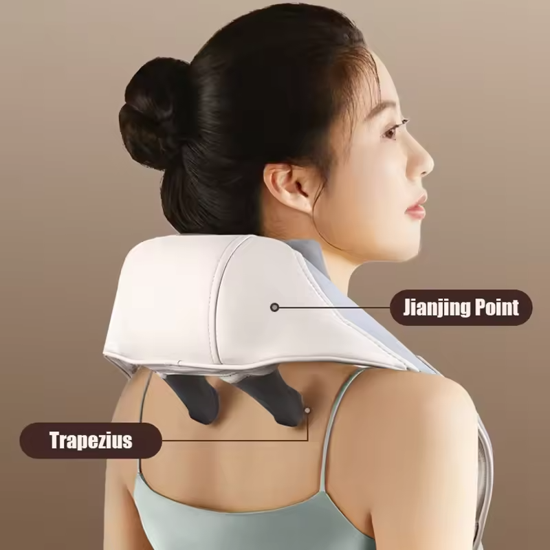 Ambhu Heated Neck and Shoulder Massager - Cervical Back Relief