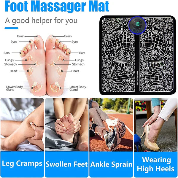 Ultimate Foot Relaxation – Smart EMS Foot Massager