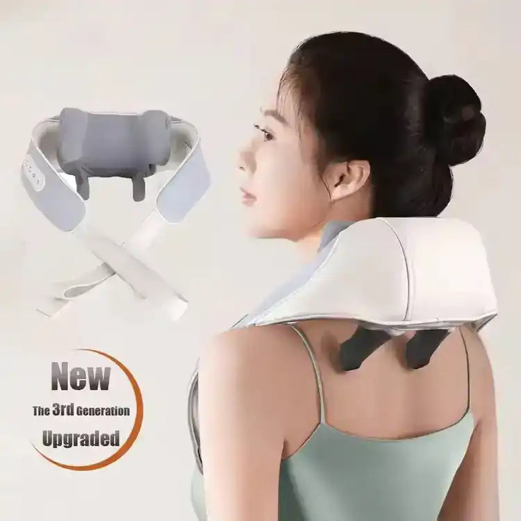 Ambhu Heated Neck and Shoulder Massager - Cervical Back Relief